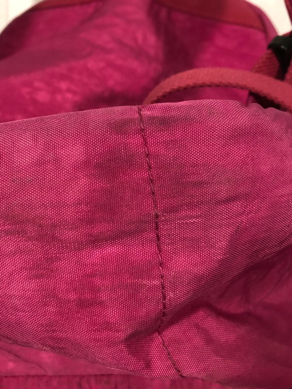Kipling bold pink computer backpack - Picture 10 of 16